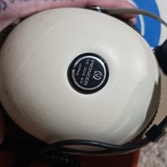 Vintage White Pioneer SE-30A Stereo Headphones In Original Box Not Tested