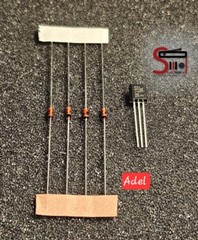 Sony ICF-2010 ICF-2001D Transistor Q303 2SK152-3 Made In Japan + 4Vishay Diodes
