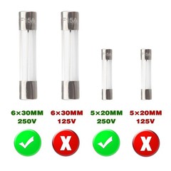 Ultimate 250pcs Glass Fuse Kit with Quick Blow Technology – 250V Safety Assured