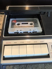 Vintage Wollensak 3M 4155 Cassette Recorder Tested Working Accessories