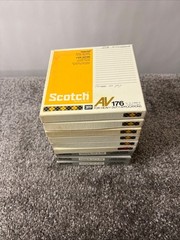 8 Vintage Open Reel Audio Tapes Hand Labeled Reel to Reel Untested AS IS