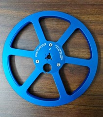 7 Inch Metal Reels Aluminum Pair For Pioneer Reel To Reel Deck RT-707 Blue