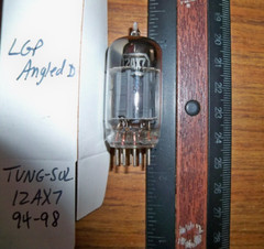 Strong TUNG-SOL Long Gray Plate Angled D Getter 12AX7 / ECC83 Tube – 94/98