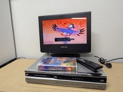 LG LRY-517 DVD Recorder VCR Combo 4HD Hi-Fi VHS CD DVD+R Tested Read Description