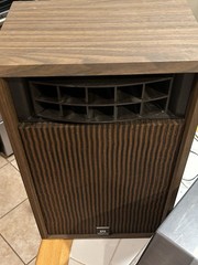 vintage WINTHROP KB3 20Watt 3-Way Speakers Air Suspension Bass JAPAN 70s VIDEO!!