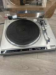 Vintage Hitachi HT-2 Direct Drive Turntable GRADO Cartridge Stylus Original Box