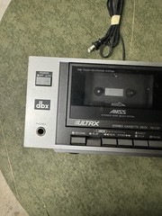 Sanyo ULTRX DBX Stereo Cassette Deck RD C21 – Powers On, Untested Audio