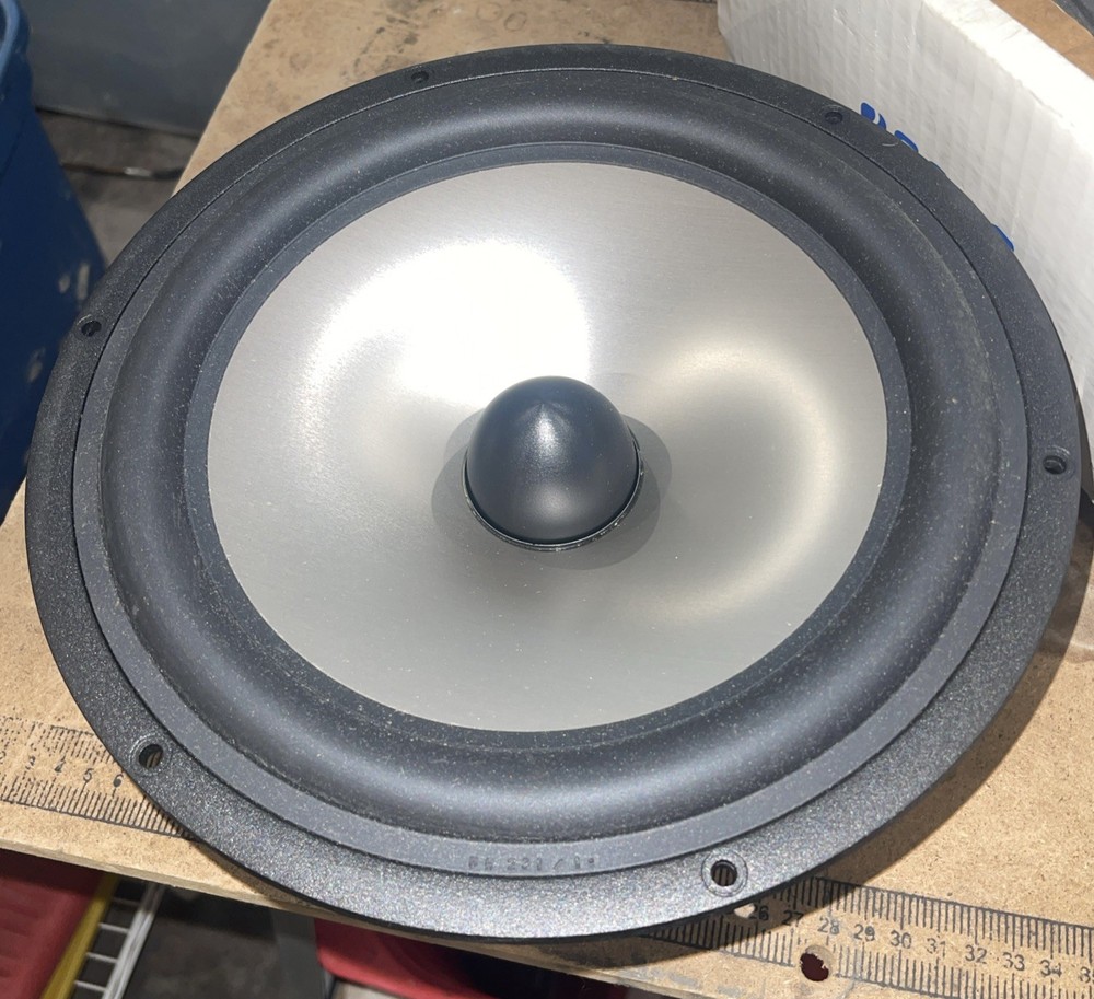 SEAS Prestige 10″ Aluminum Subwoofer Driver L26RFX/P – H1209‑08 NEW Old Stock