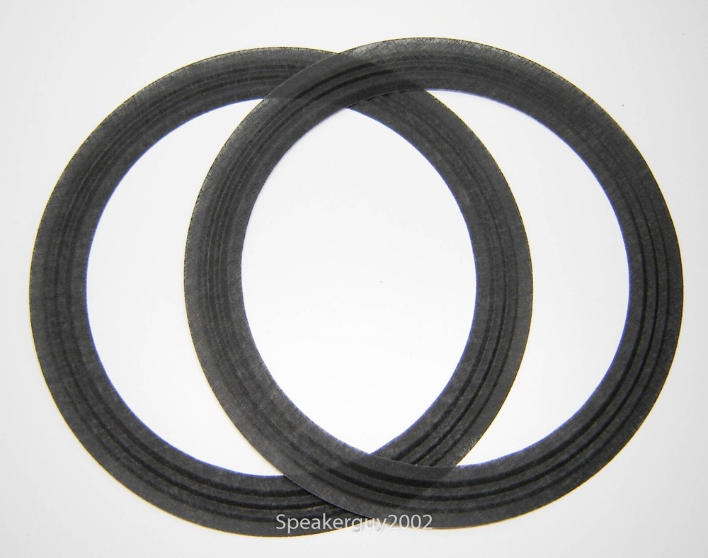 Pair 12″ Cloth Surrounds for Speaker Repair — #1