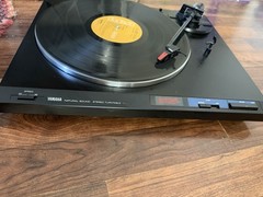 Vintage 1985 Yamaha Belt Drive P-28 Turntable Record Player Clean Serviced 👍