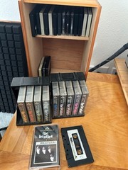 Cassette Deck Player ADS C2/3 and Set of The Beatles Tapes and Other.