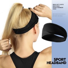 Sweat Sweatband Stretch Sports Head Band