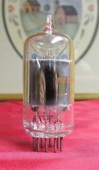 Vintage RCA 12AU7A PLATINUM GRADE Clear Top Preamp Tube 100% NOS = 5814, 6189