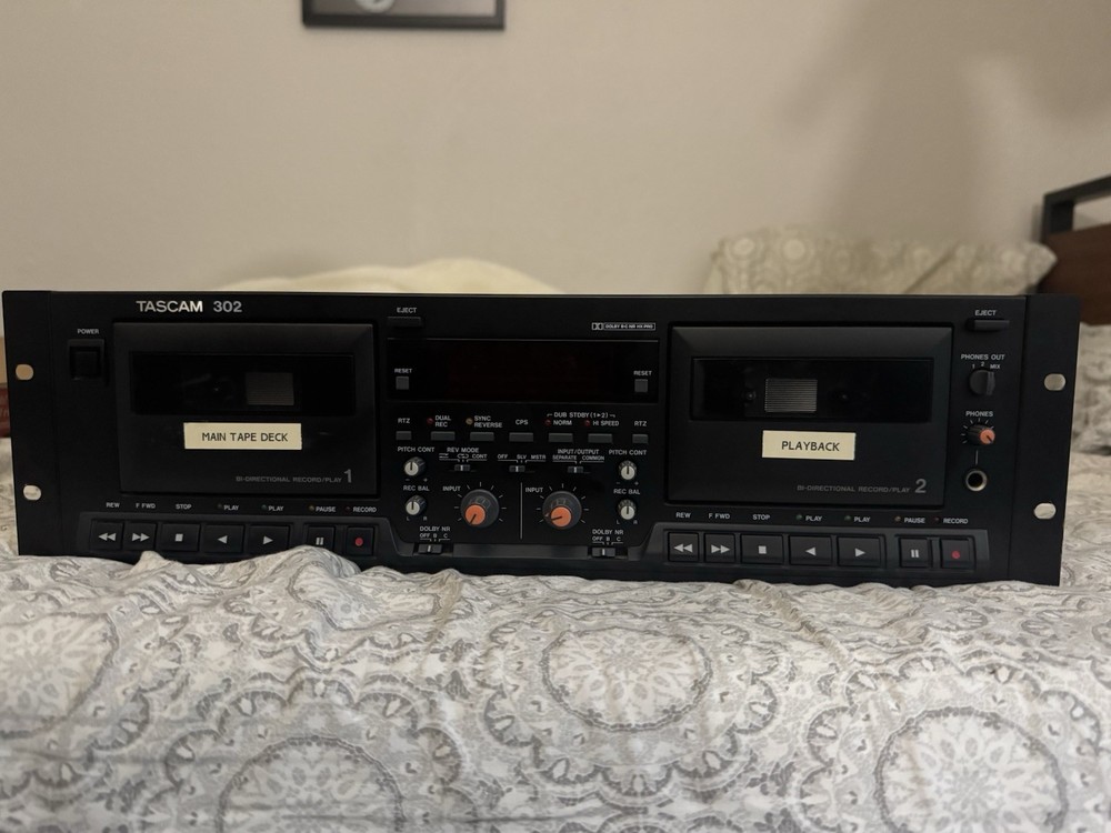 Tascam 302 Dual Cassette Deck