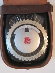 VINTAGE GENERAL ELECTRIC EXPOSURE METER TYPE PR-1 & CASE – NICE – TUB E