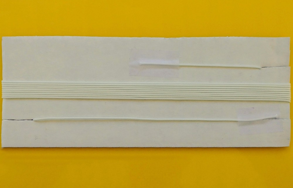12-ft Dial Cord String BRAIDED for Vintage Tube Radio Tuner 0.040″ (1.0mm) White