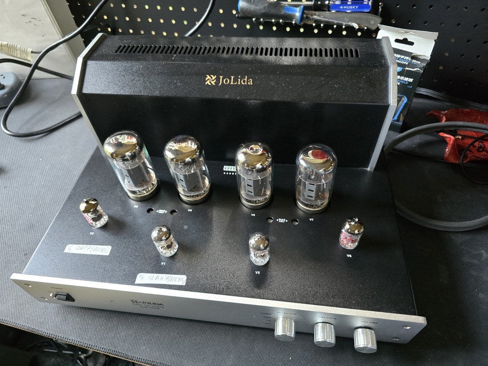Jolida JD 502B Integrated Vacuum Tube Amplifier Tested Working