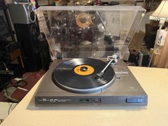 DUAL CS 515 Turntable Black with D71EE Cartridge in good condition Serviced Rare