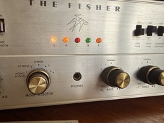Fisher X-202-B Integrated Tube Amplifier Works!