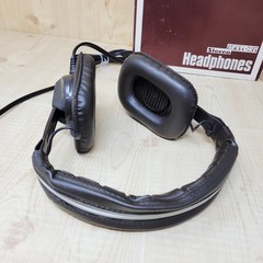 Audiotronics Headphones HS-29S Vintage with Original Box TESTED WORKING