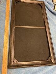 Infinity Studio Monitor SM 112 Speaker Grill Cover Frame Black Cloth # M6489X00