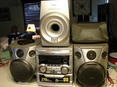 VINTAGE RARE PHILLIPS FW-P78 HI-FI STEREO SYSTEM – 270 WATTS- ALL WORKS GREAT