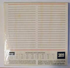 Scotch Magnetic Tape 203 7” Reel to Reel 1800′ 1/4” Inch Still Sealed.