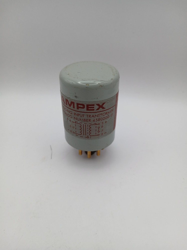 Ampex Plug In Bridging Transformer Used Audio 4580200