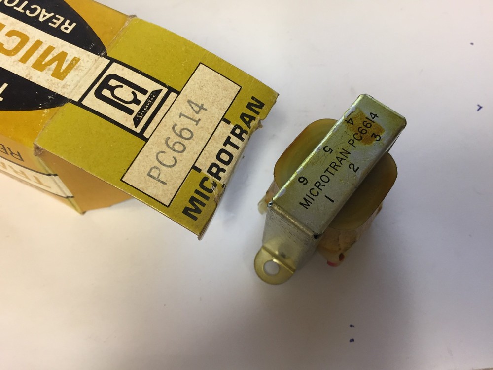 PC6614 MICROTRAN PLUG IN TRANSFORMER 16V .30A NOS