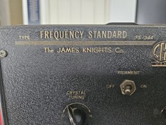 The James Knights Co. FS-344 Frequency Standard Tube Amplifier Unit