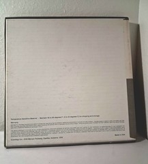 Vintage Ampex 456 1/2 inch. Metal Reel Blank TAPE