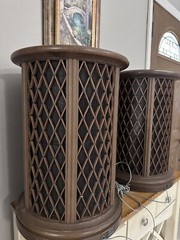 MCM PIONEER CS-05 Vintage Floor Speakers Mid Century Coffee Table. Tested!