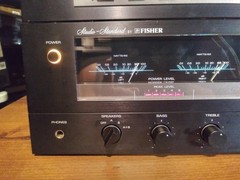Tested & Working Fisher CA-880 Amplifier 100w 8Ohms & Matching Tuner FM-660 NICE