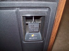 Vintage 1970s Zenith Allegro 2000 Floor Speaker Pair Wood Grain TESTED WORKING