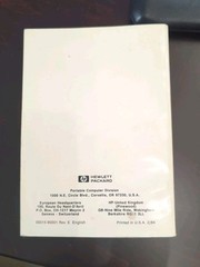 Vintage Hewlett-Packard HP 15C Scientific Calculator W/Case & Manual TESTED