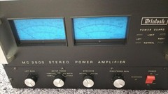 McIntosh MC2500 Black Power Amplifier Tased Japan 100V + NTI-200 Converter Set
