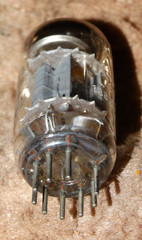 NOS GE 5814A 12AU7 Industral twin Triode vacuum tube tested Excellent Great Tube