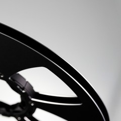 Studevox 10.5″ Edge Polished Black Aluminium Tape Reel For Reel Tape Recorders