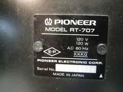 🇺🇸 😃 🎶 🔥 pioneer rt 707 reel to reel