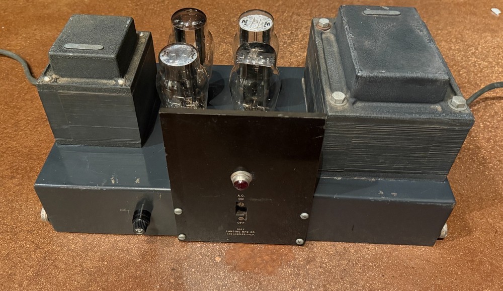 Very early Lansing Western Electric Power Supply for 284 285 415 speakers