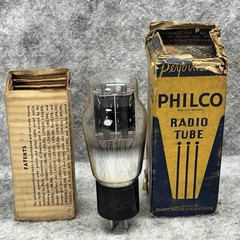 NOS PHILCO 6A3 RADIO TUBE TESTED 119% SPRING FILAMENTS