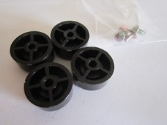 Pioneer SX-750 SX-650 SA-6500 II Full set (4) Base Feet & Screws AEC-083