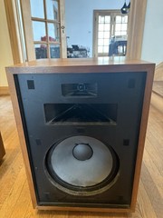 Klipsch Heresy I Speakers HWO finish with Original Grills (1979)