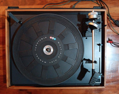 BIC 940 Manual Belt-Drive Turntable Beautiful Walnut Frame USA Made 1974 WORKS