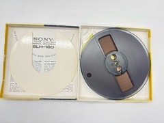Sony SLH‑180 Reel‑to‑Reel Tape 1/4″ x 1800ft 1.0mil Splice‑Free – Appears Unused