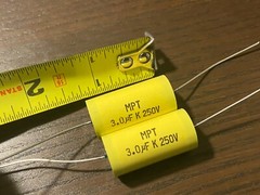 Recap Kit for Indoor/Outdoor Mini Advent Speakers Polypropylene Film Capacitors