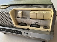 Vintage Wollensak 3M Magnetic Tape Recorder Model 1500 SS