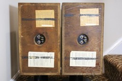 Acoustic Research AR-2ax Vintage Speakers Pair Tested Working Original Drivers!
