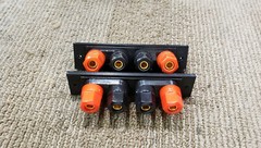 Yamaha M-4 Speaker Terminal Upgrade to Banana Plugs