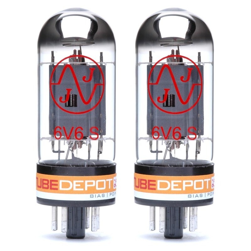 Pair of JJ 6V6S Power Vacuum Tube